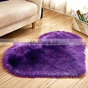 Wholesale Soft Colors Fur Rugs Faux Carpet thumbnail-4
