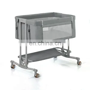 Hot Sale Baby Crib Swing Foldable Bedside Sleeper thumbnail-4