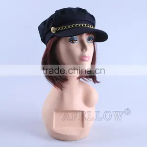 Plastic Female Head Mannequin Dispaly Jewelry/ Hat /scarf/wig Mannequin Head H1006 thumbnail-1