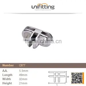 Made in China Stainless Steel Glass Connector thumbnail-2