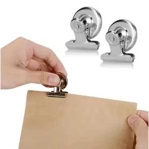 Ferrite Magnetic Clips Fridge Magnet Clips for Photo Displays on Whiteboard thumbnail-2