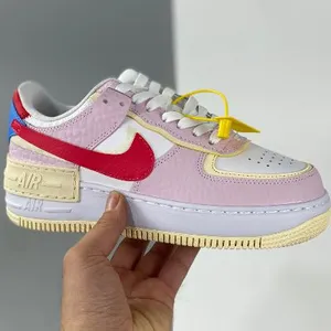 Nike Air Force 1 Shadow Shoes Shadow Barely Green Crimson Tint thumbnail-4