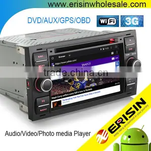 Erisin ES2301F 2 Din 7 Inch Touch Screen Car DVD Player for Connect 2006 thumbnail-1
