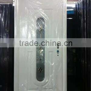 Steel Security Door (LT-911G) Glass Door thumbnail-3
