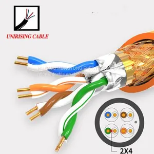CE&ROHS Network Cable SSTP Cat7 Cat6 Copper Cable Cat7 Twister Pair Communication Cable thumbnail-2