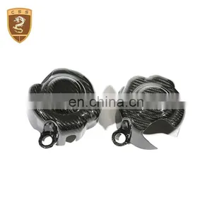 Cool Style Car Parts Carbon Fiber Fuel Pump Cover for Ferary 458 488 thumbnail-3