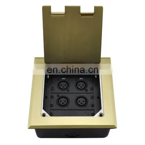 Audio Electrical Floor Outlet Box Sockets thumbnail-4