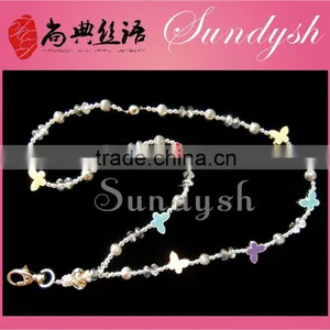 Sundysh Fashion Jewelry Shiny Bling Crystal Lanyard thumbnail-1