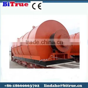 Pyrolysis Plant for Plastic and Waste Engine Oil , Tyre Pyrolysis Machine , Pyrolysis Reactor thumbnail-6