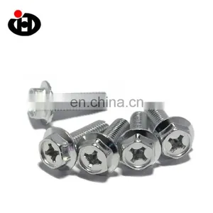 JINGHONG Slotted Machine Hex Screws Non-standard Screw thumbnail-3