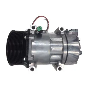 Truck Air Compressor New Air Conditioning Copmerssor OEM 1531196 1888032 570608 1.23023 thumbnail-5