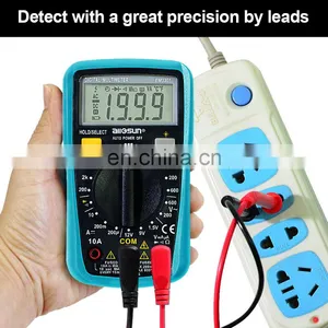Allosun EM3301 Mini Digital Multi Meter 3 1/2 1999 AC/DC Ammeter Voltmeter Ohm Portable Meter Voltage Meter thumbnail-5