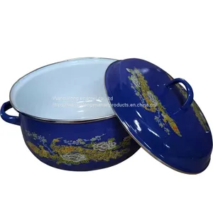 6pcs Vitreous Enamel Pot Enamel Tableware thumbnail-5