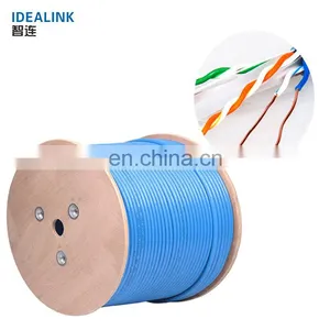 Lowest Price Wholesale 4pr 23awg Utp Ethernet Cable Cat6 , 4 Pair Utp Cat6 Network Cables 305m thumbnail-1