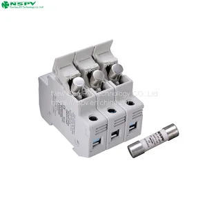 1000VDC Solar Fuse Holder Suitable 10*38mm Fuse for Solar Array Junction Box System thumbnail-4