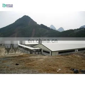 16000 Temporary Poultry Closed System House Shed Chickens House With Fans thumbnail-3