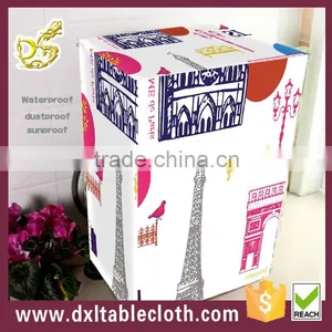Printed Non-woven Fabric Washing Machine Cover Waterproof Dust Cover thumbnail-1