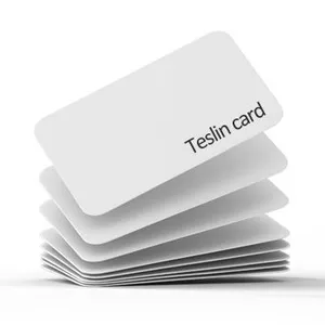 100% Polycarbonate Material Blank Window White Card For Identification Employee Management thumbnail-2
