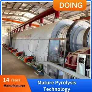 Best Sale Waste Tyre/plastic Pyrolysis Recycling Machine 100kg-50 Ton Waste Plastic Pyrolysis Plant for Waste Plastic PP PS ABS Recovery Equipment thumbnail-5
