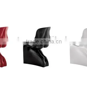 Replica European Style Famous Designer Fiberglass Material Blue/white Color Him&her Bum Chair for Adult/kids by Fabio Novembre thumbnail-4