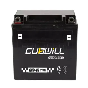 12N9L-BS Motorcycle Battery thumbnail-3