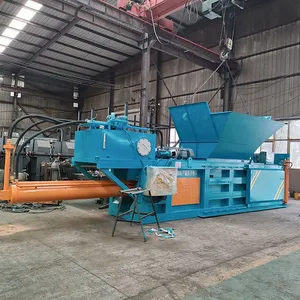 PanQi Model 80 Horizontal Hydraulic Baler for Domestic Recyclable Waste Recycling Automatic Operation CE Certified 1 Year thumbnail-3