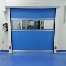 Automatic High-Speed Roll-Up Door for Industrial Use thumbnail-1