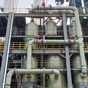 Custom FRP/GRP Spray Scrubber Tower, Fiberglass Acid Mist Purification & Waste Gas Treatment Equipment, Corrosion Resistant, High Efficiency thumbnail-2