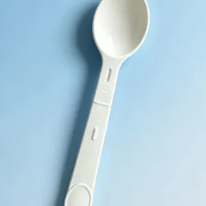 Disposable Plastic Folding Spoons Food Grade PP Material Takeout Kitchen Tableware Cutlery Dessert Spoons thumbnail-4