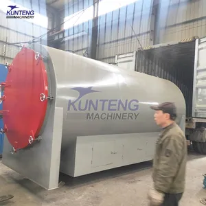 Smokeless Bamboo Charcoal Powder Making Machine Biomass Waste Carbonization Furnace EPC thumbnail-5