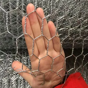 Hexagonal Wire Netting Roll Compliant With Standard Sizes 0.5m-2m Width thumbnail-4