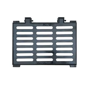 En124 C250 450*750 Square Ductile Iron Road Facilities Parking Safety Grate Black Jingdong Brand thumbnail-2