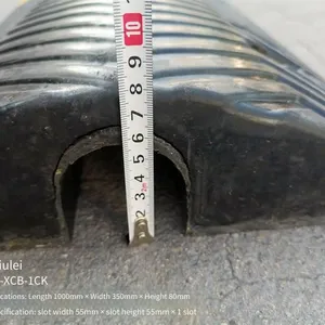 Jiulei Brand Jl-xcb-1ck Rubber and Plastic Bridge Belt [size] Length 1000mm * Width 350mm * Height 80mm, Groove Width 55mm * Groove Height 55mm, Single Hole thumbnail-4
