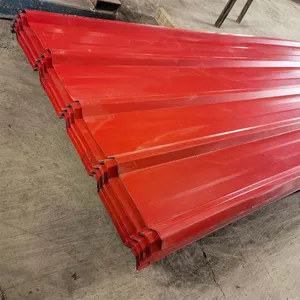 Factory Direct Pre Painting Corrugated Roofing Sheets Corrugated Roof Steel Plates thumbnail-1
