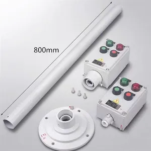 Explosion Proof Control Column IP66 Aluminum Alloy Flameproof Operation Box for Chemical Oil Gas Hazardous Zone1 Zone2 thumbnail-5