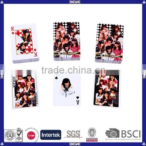 New Arrival Custom Cheap Plastic Playing Cards thumbnail-1