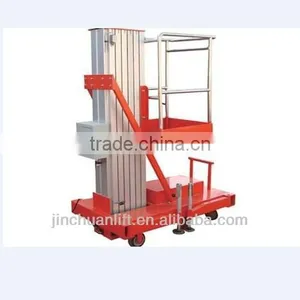 Hydraulic Single Mast Aluminum Alloy Man Lifting Ladder for Home thumbnail-1