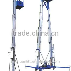 Single Post Mobile Hydraulic Electric Aluminum Man Telescopic Lift thumbnail-1