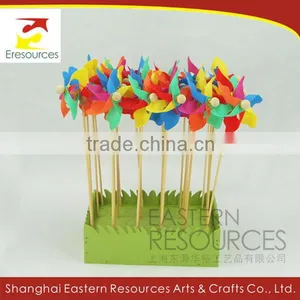 Small Plastic Garden Decorative Windmills thumbnail-1
