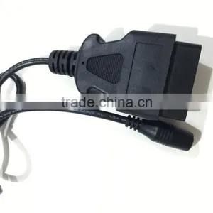 Male OBD Plug Female DC5.5x2.1 Diagnostic Adapter Cable thumbnail-5
