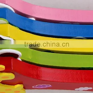 Wholesale Colorful Wooden Baby Hanger thumbnail-2