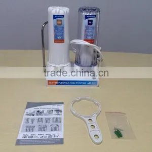 Household Water Purifier Water Filtration System 2 Stage Countertop Water Filter thumbnail-2