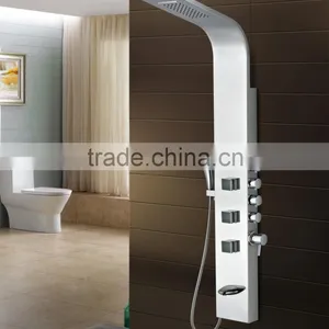 Modern New Design White Color Stainless Steel Shower Wall Panel thumbnail-4