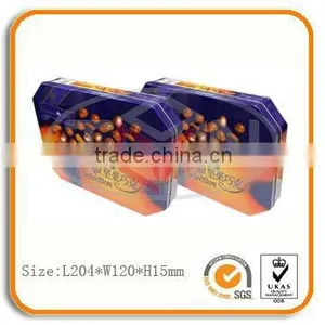 Rectangular Chocolate Tin Box thumbnail-1