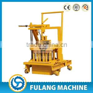 QT40-3C Mini Building Machine Manul Cement Brick Making Machine thumbnail-1