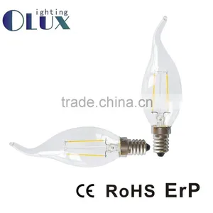 2W 4W Non Dimmable C35 Led Lighting Glass 360degree C35 Led Filament Bulb Lights Supplier's Choice thumbnail-3
