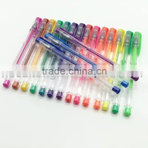 10 Kinds Metallic Colors Gel Pens for Children Coloring,colored Gel Ink Pen Set thumbnail-2