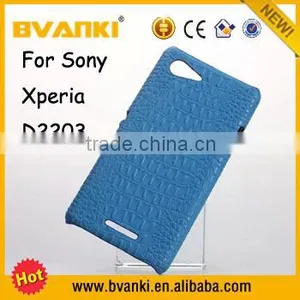 Interesting Products 2015 White Crocodile Leather Case For Sony Mobile Covers,Decorative Pattern Cover Case For Sony Xperia Case thumbnail-3