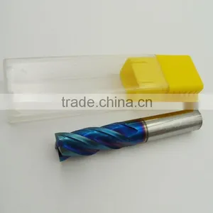Hot Sale HRC65 4 Flutes Cnc Tools End Mills / Milling Cutters for Cutting Tool thumbnail-1