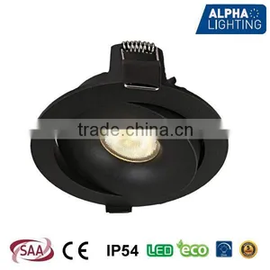 IP54 Super Quality High CRI Tiltable 7W Citizen LED Cob Recessed Downlight, Dimmable Led Downlight, LED Downlight thumbnail-1